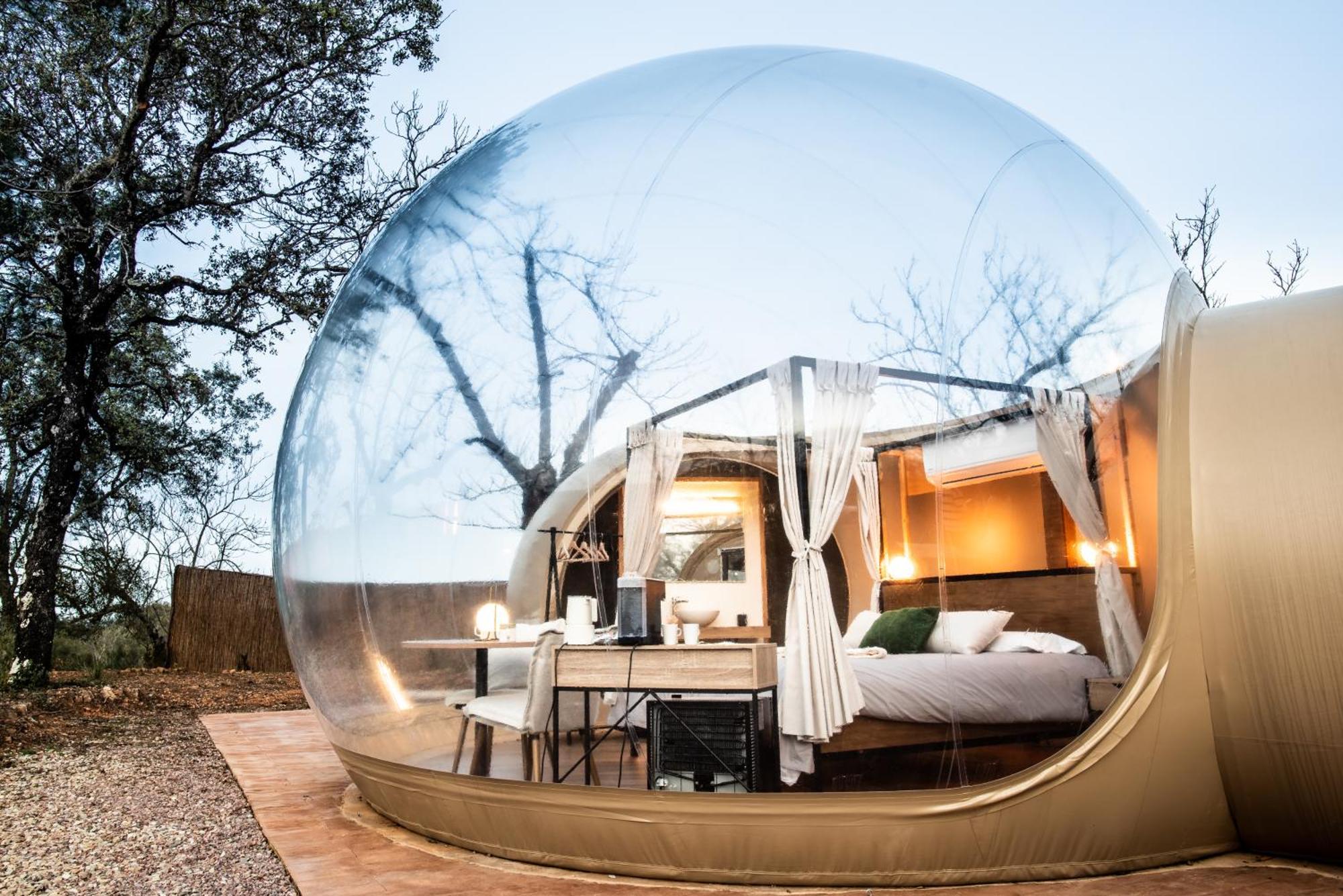 Horizonte Bubble Rooms Cortegana Exterior foto